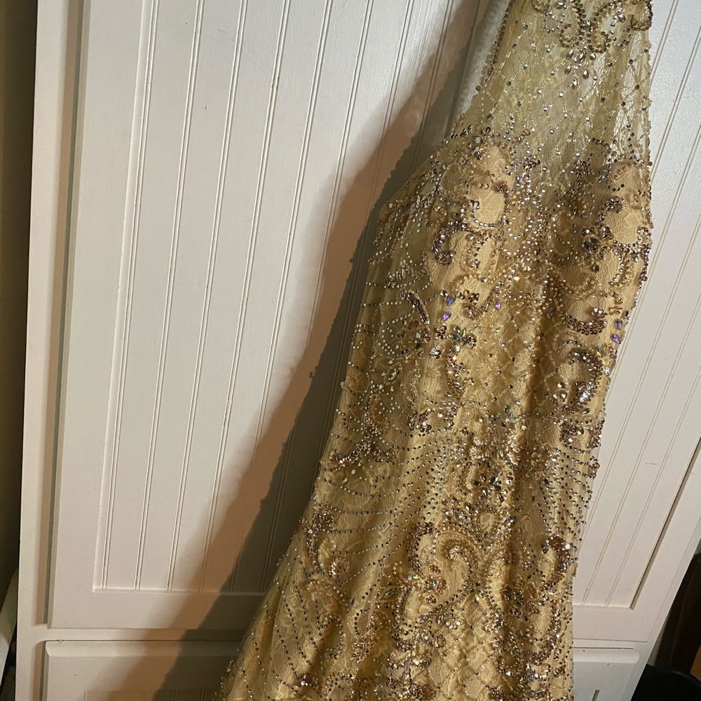 Golden Prom Dress